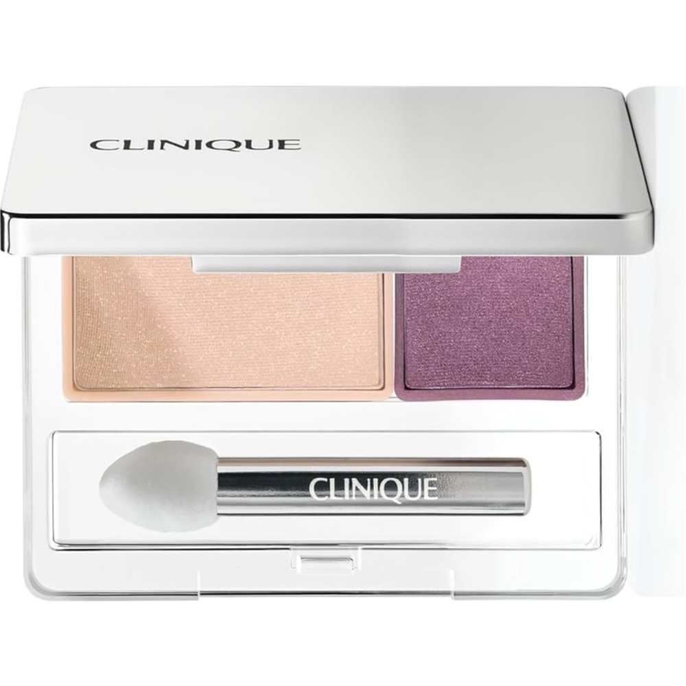 CLINIQUE ALL ABOUT SHADOW DUO EYE SHADOW JAMMIN .07 OZ / 2.2 G FULL SIZE NIB